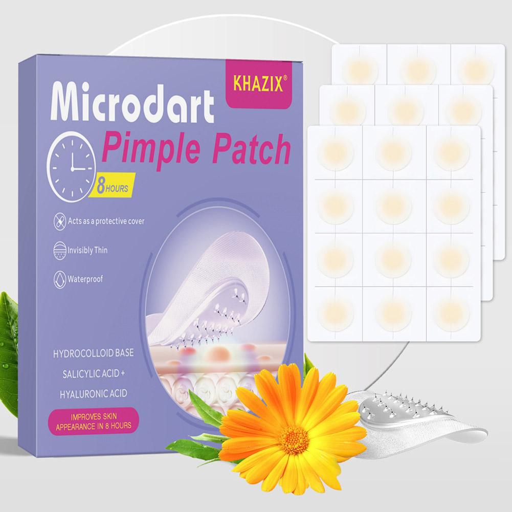 Hydrocolloid Acne Patch - Invisible Micro Needle Acne Patches, Hydrocolloid