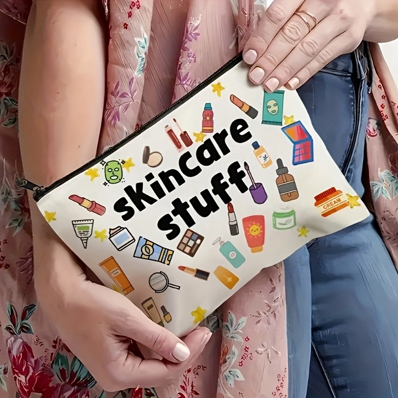 Skincare D'Alba - Lightweight Foldable Cosmetic Bag - Stylish