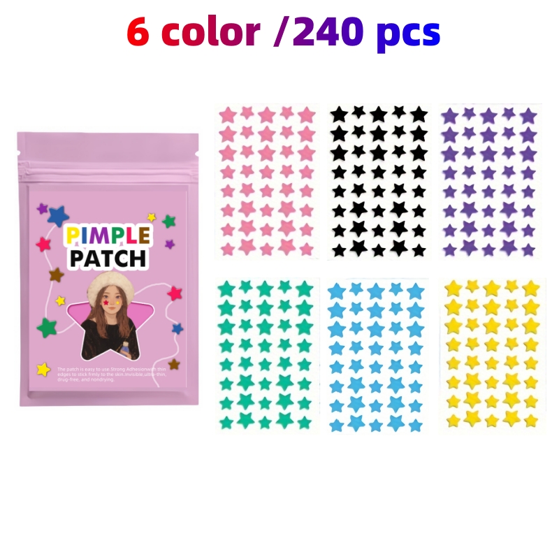 240/720PCS Family Pack Star Hy - đánh giá và giá Hydrocolloid Acne Patch