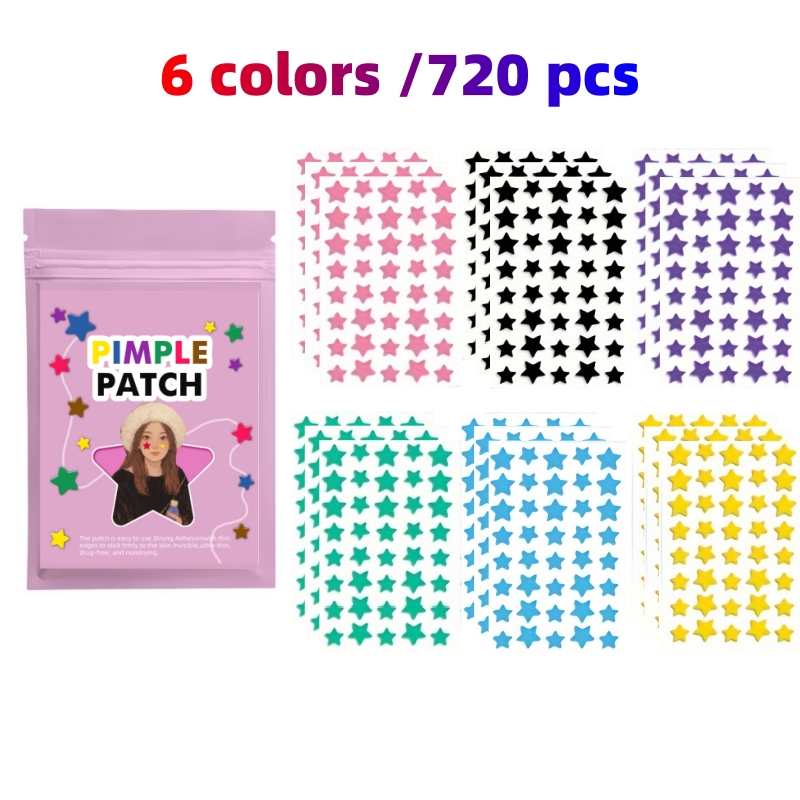 240/720PCS Family Pack Star Hy - đánh giá và giá Hydrocolloid Acne Patch