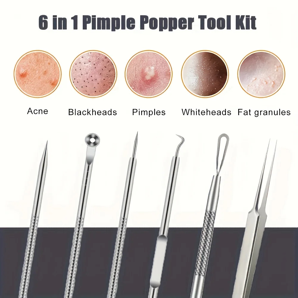 6-Pack Stainless Steel Acne Ne - đánh giá và giá Skincare Scora
