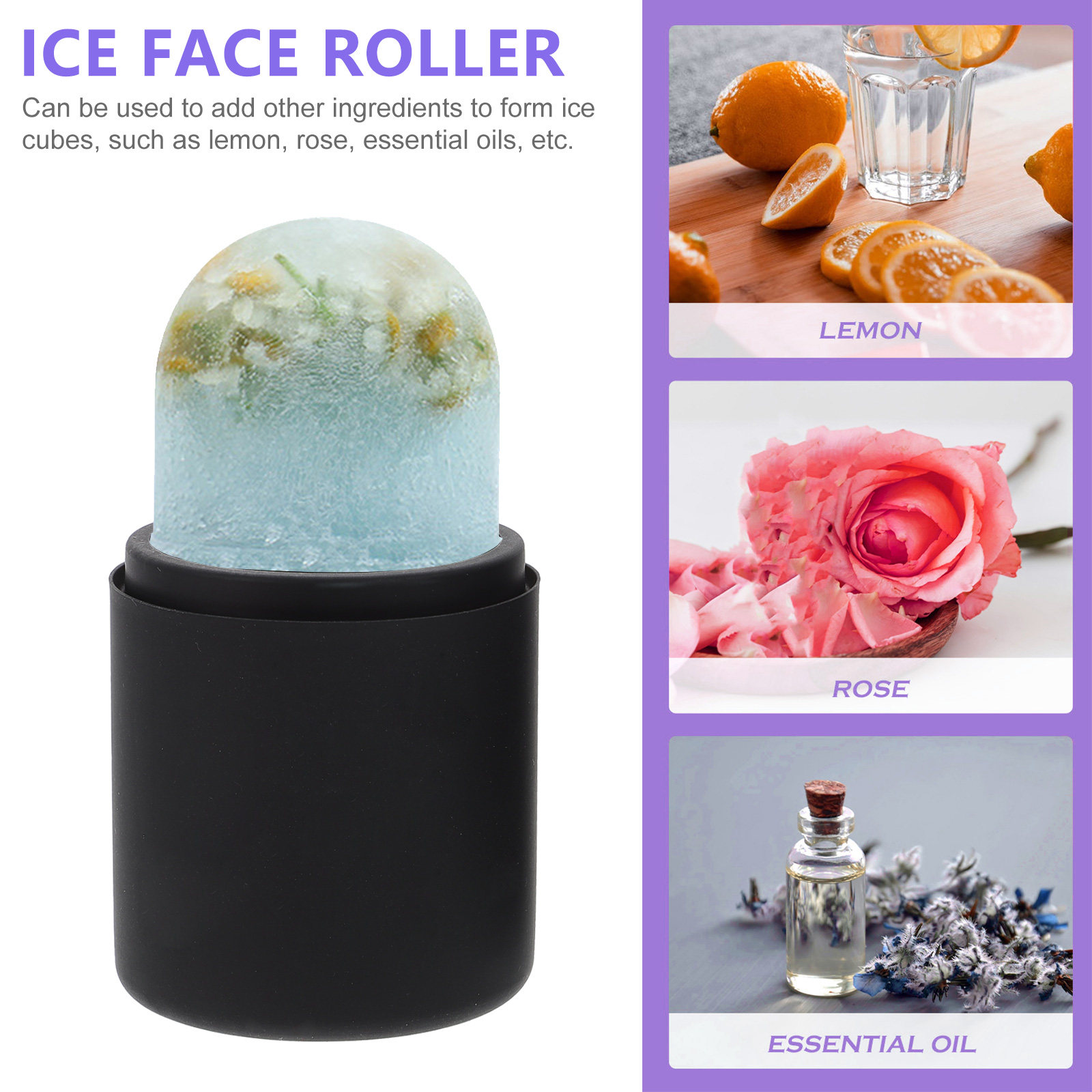Ice Face Roller Silicone Facia - đánh giá và giá Skincare Glow