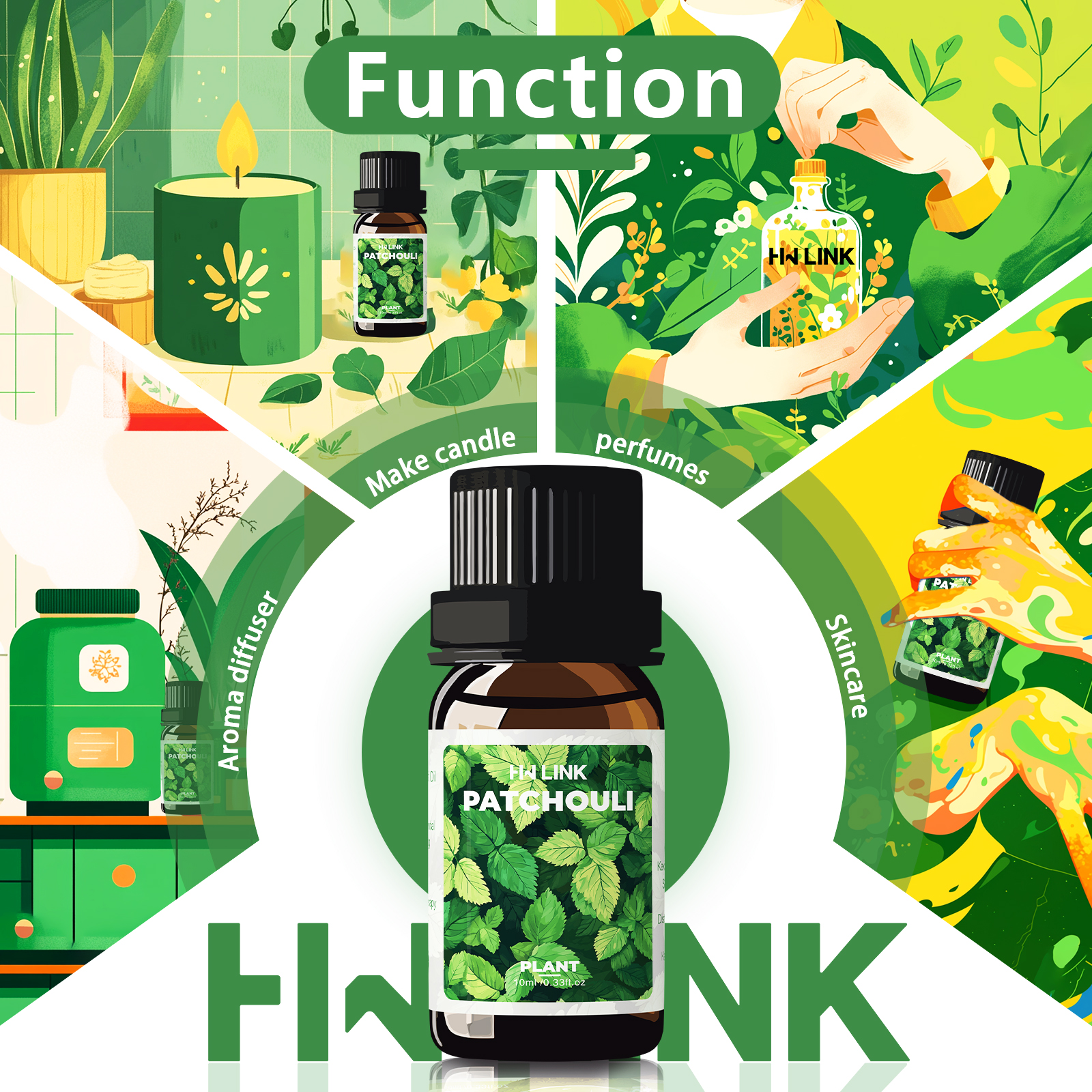 10ml Patchouli Essential Oils  - đánh giá và giá Skincare Natur E