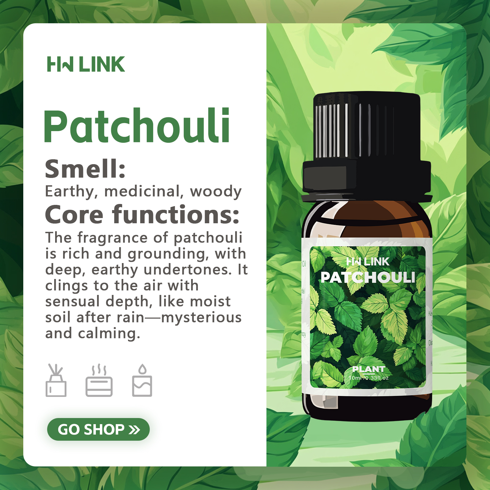10ml Patchouli Essential Oils  - đánh giá và giá Skincare Natur E