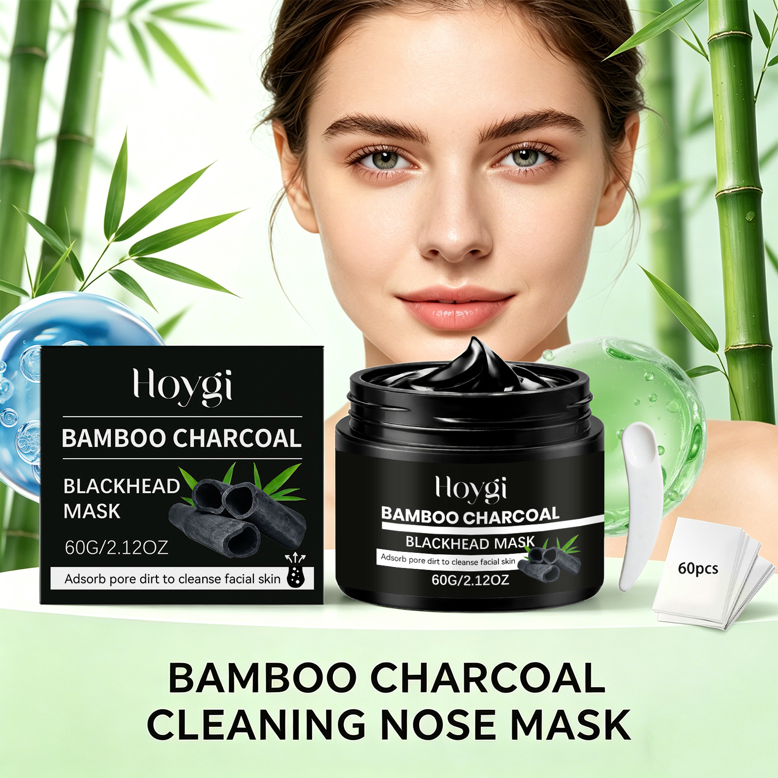 Bamboo Charcoal Blackhead Remo - đánh giá và giá Skincare Natur E