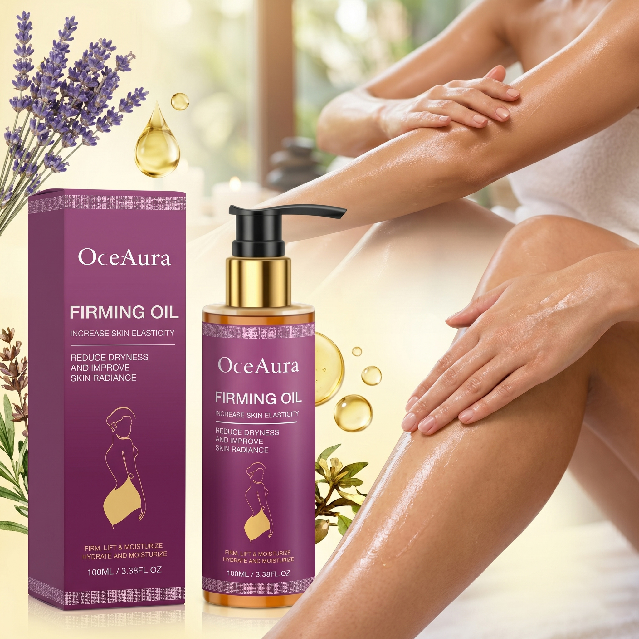 Lavender rose Body Oil Long La - đánh giá và giá Skincare Glow