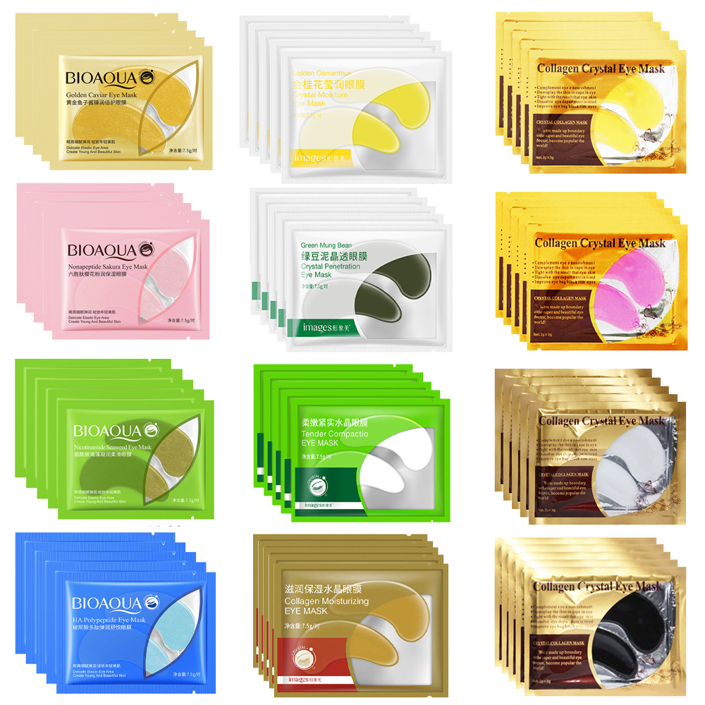 10pcs=5pair Black Collagen Eye - đánh giá và giá Collagen Sheet Mask