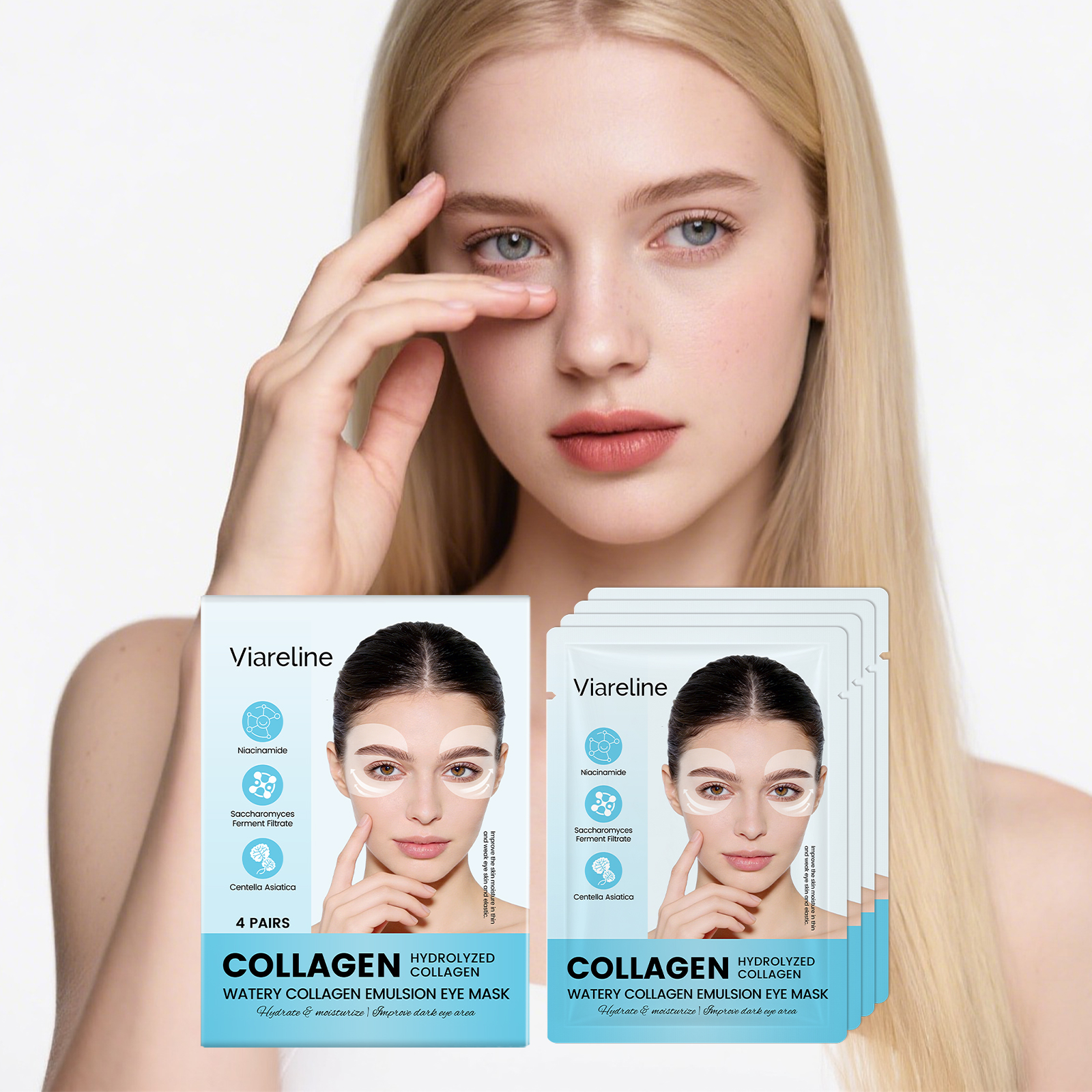 Collagen Eye Patches Reduce Fi - đánh giá và giá Collagen Sheet Mask