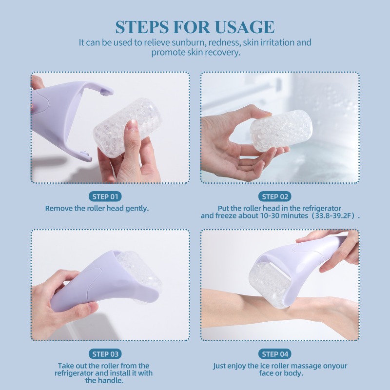 Ice Facial Massage Roller Ultr - đánh giá và giá Skincare Routine