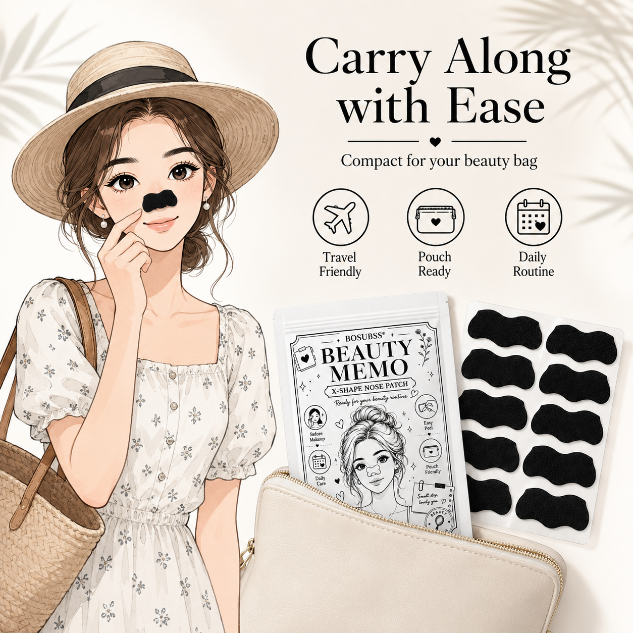 20/30Pcs Charcoal Nose Care St - đánh giá và giá Skincare Routine
