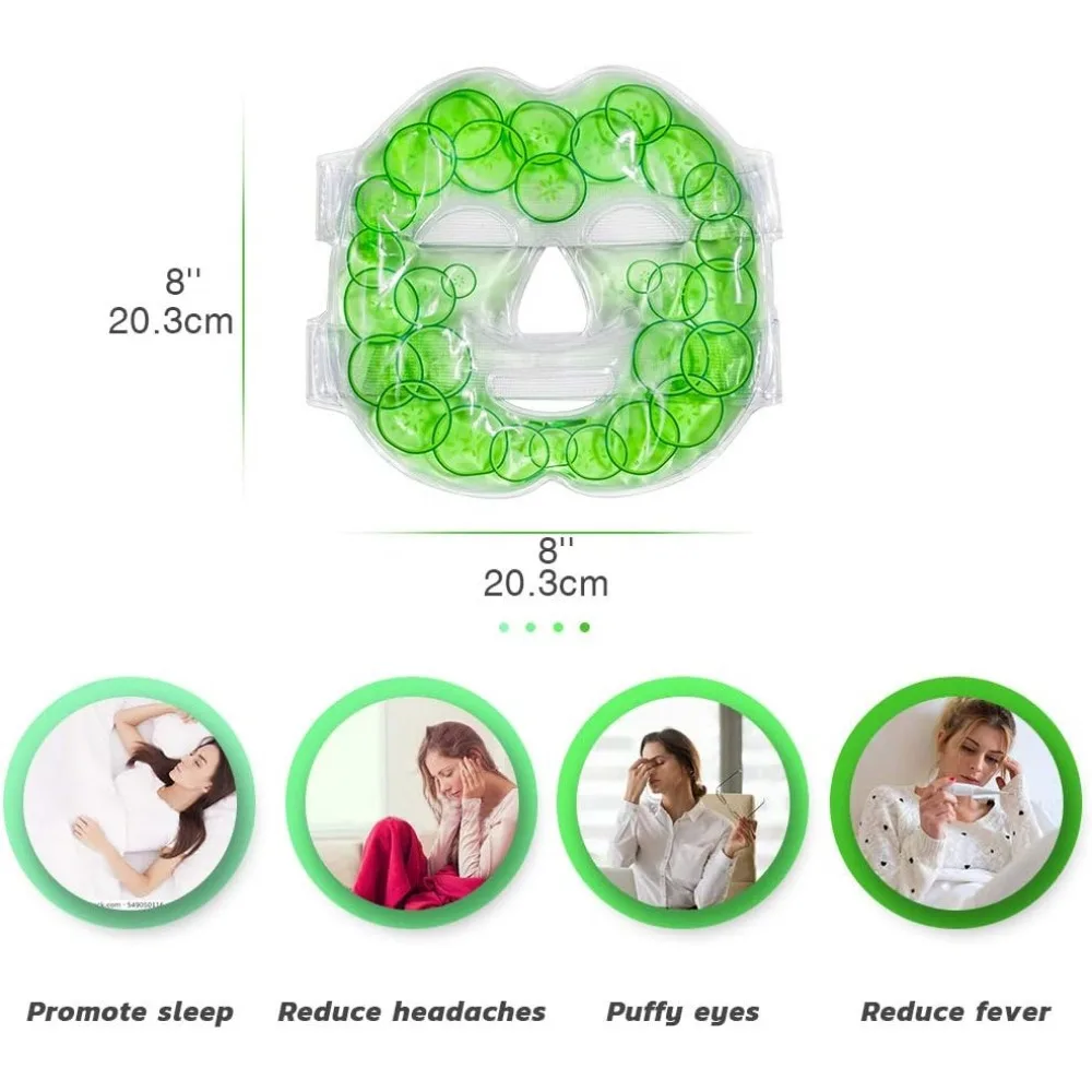 Face Ice Gel Pack with Wrap Re - đánh giá và giá Skincare Viral Tiktok
