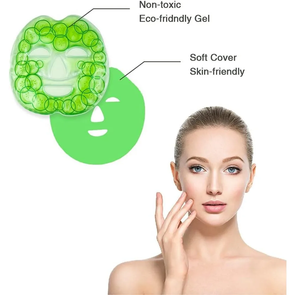 Face Ice Gel Pack with Wrap Re - đánh giá và giá Skincare Viral Tiktok
