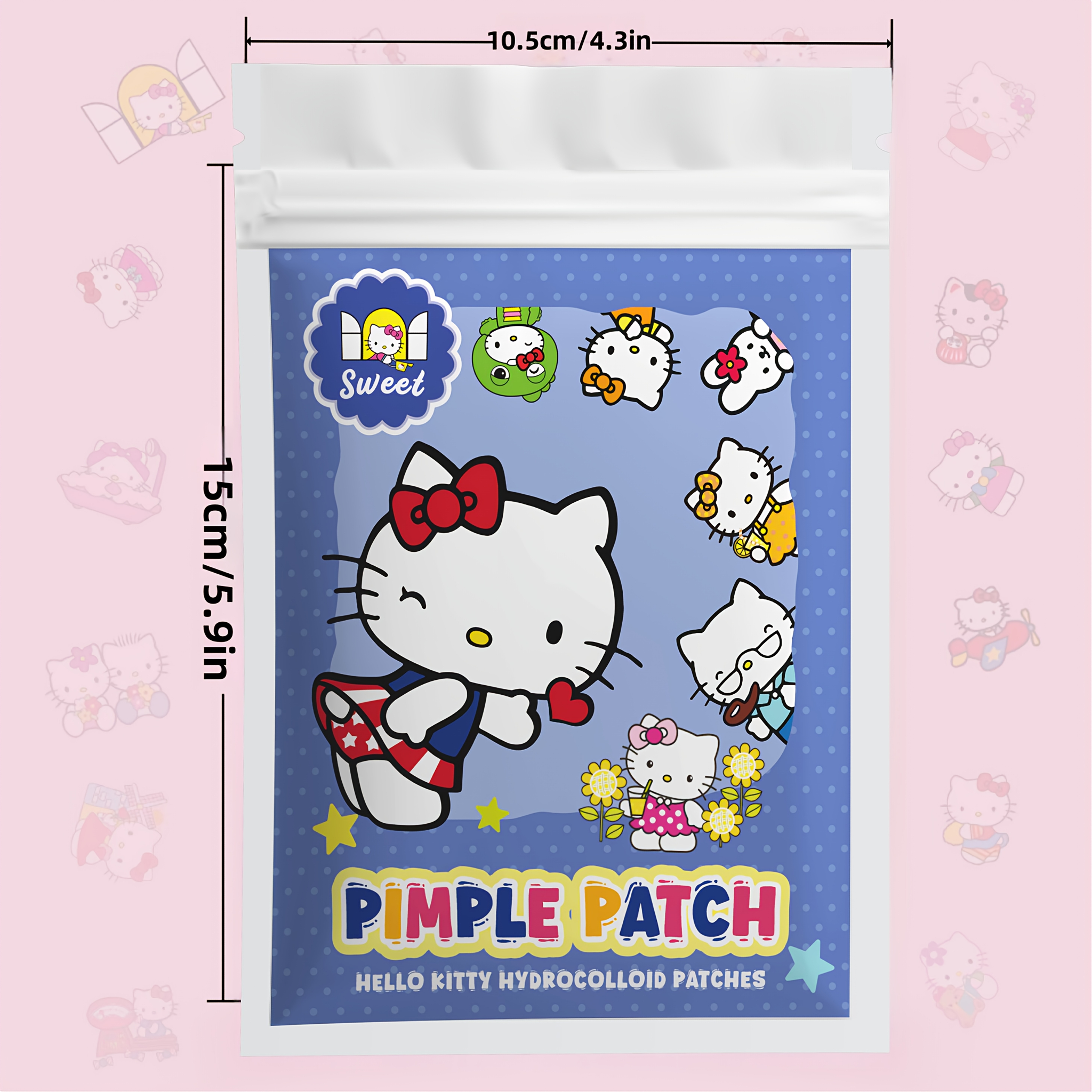 20/60PCS Sanrio Hello kitty Ca - đánh giá và giá Hydrocolloid Acne Patch