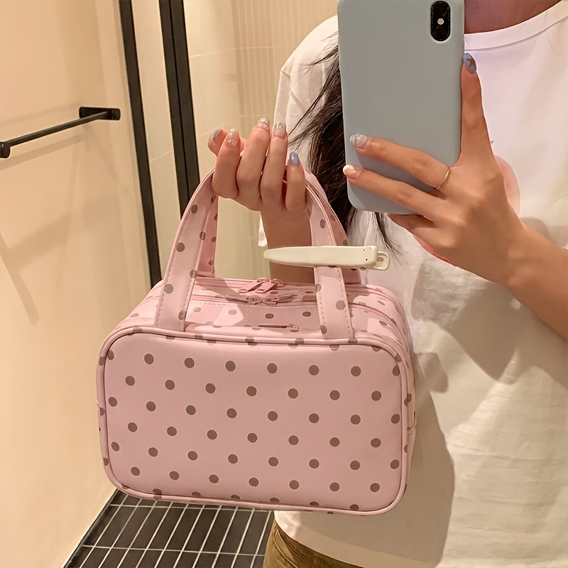 Polka Dot Women Handheld Makeu - đánh giá và giá Skincare D'Alba