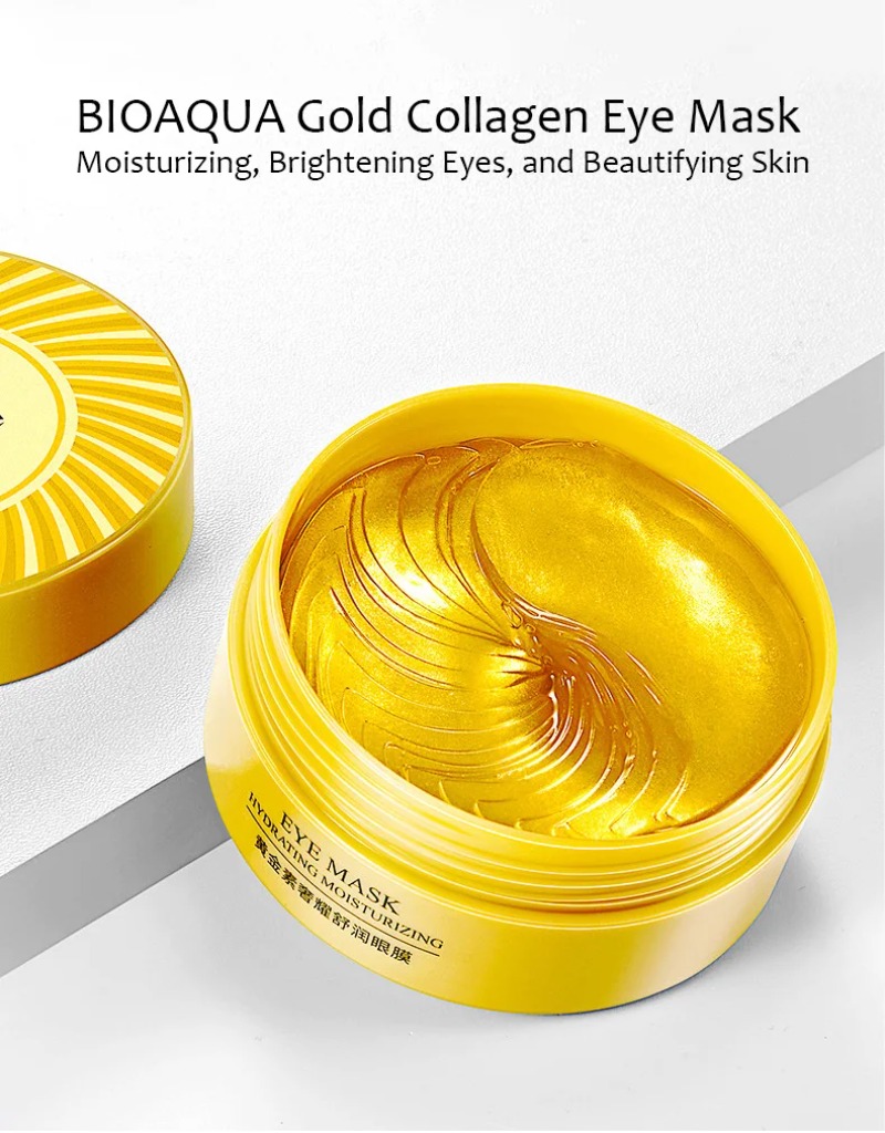 60pcs BIOAQUA Collagen Eye Mas - đánh giá và giá Collagen Sheet Mask