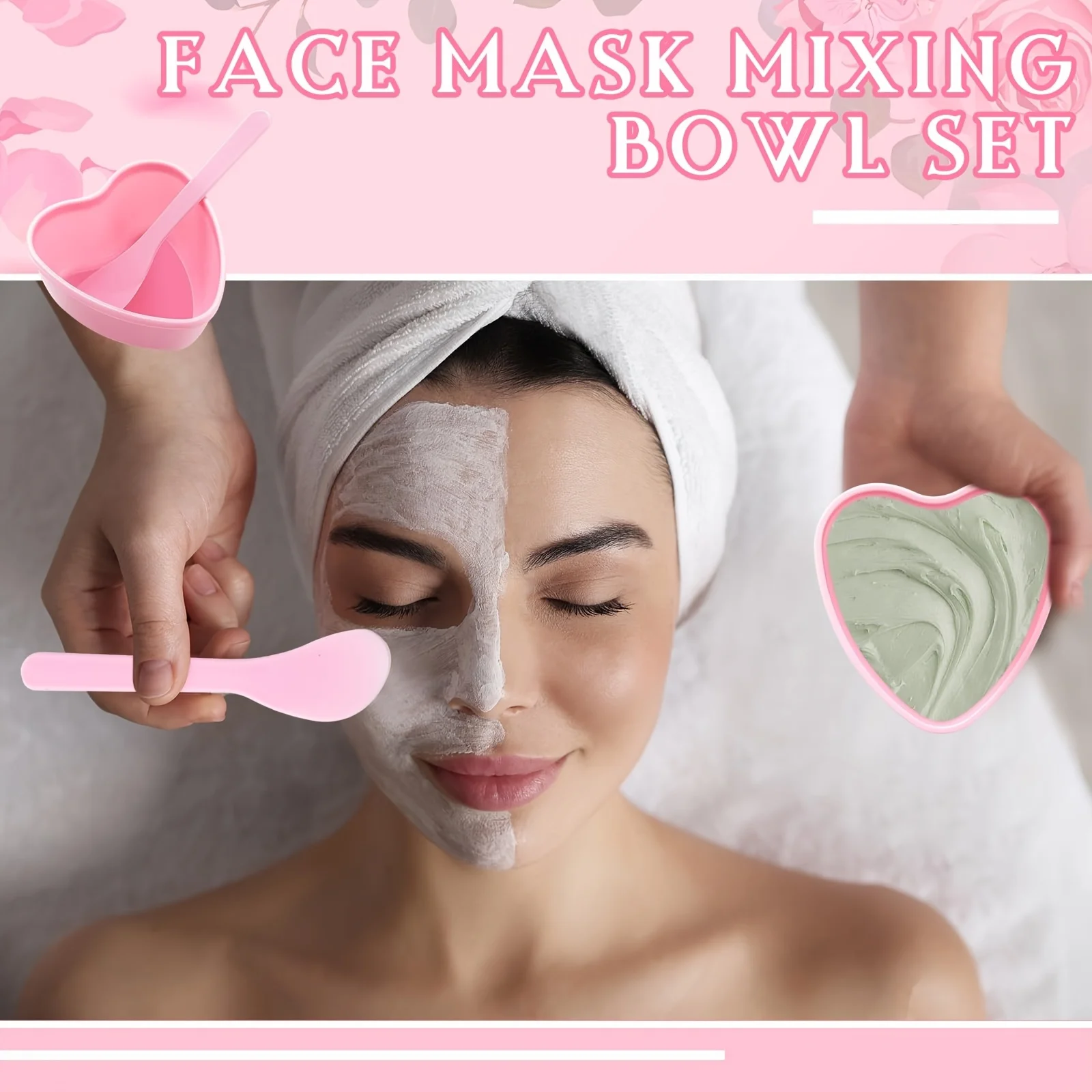 6-piece Pink Heart Shaped Faci - đánh giá và giá Skincare Viral Tiktok