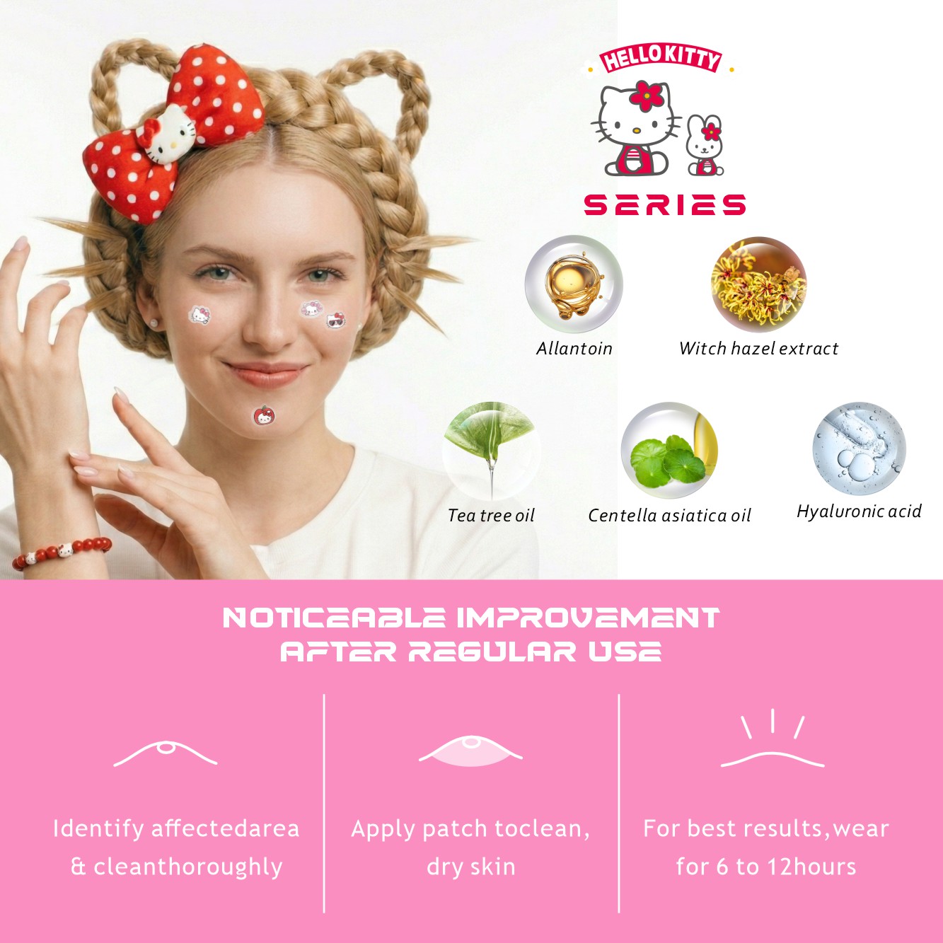 48/120PCS hello kitty Acne pat - đánh giá và giá Hydrocolloid Acne Patch