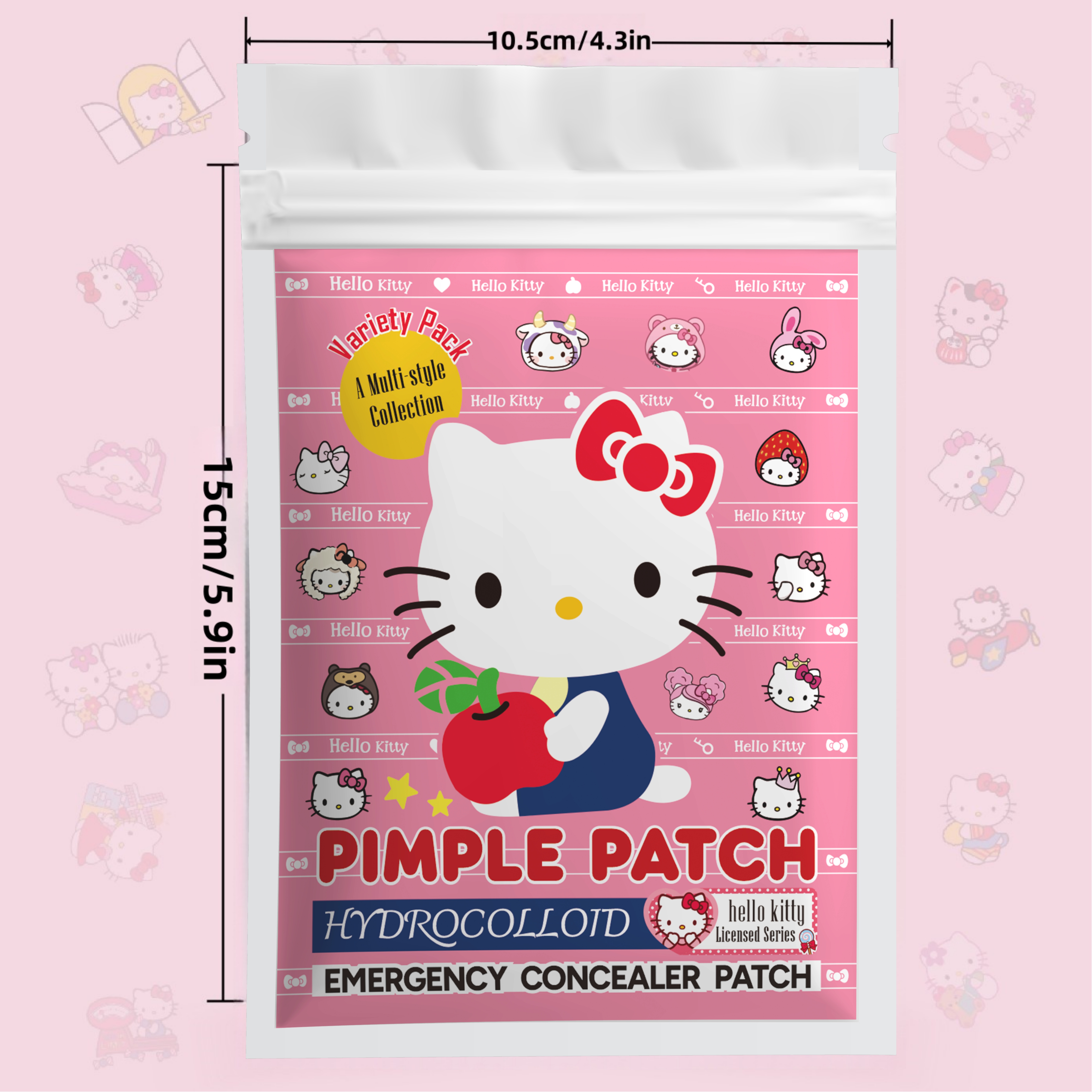 40/100PCS hello kitty Acne pat - đánh giá và giá Hydrocolloid Acne Patch