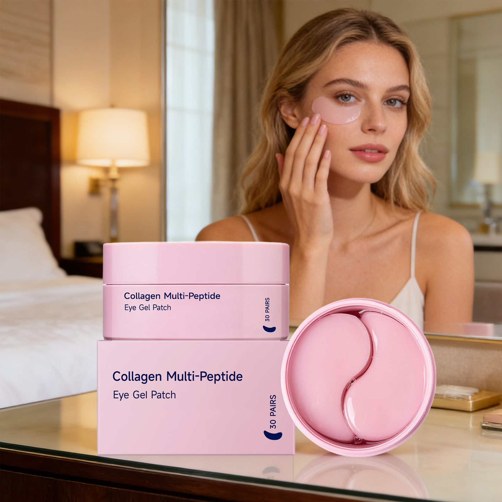 Collagen Multi-peptide Eye Gel - đánh giá và giá Collagen Sheet Mask