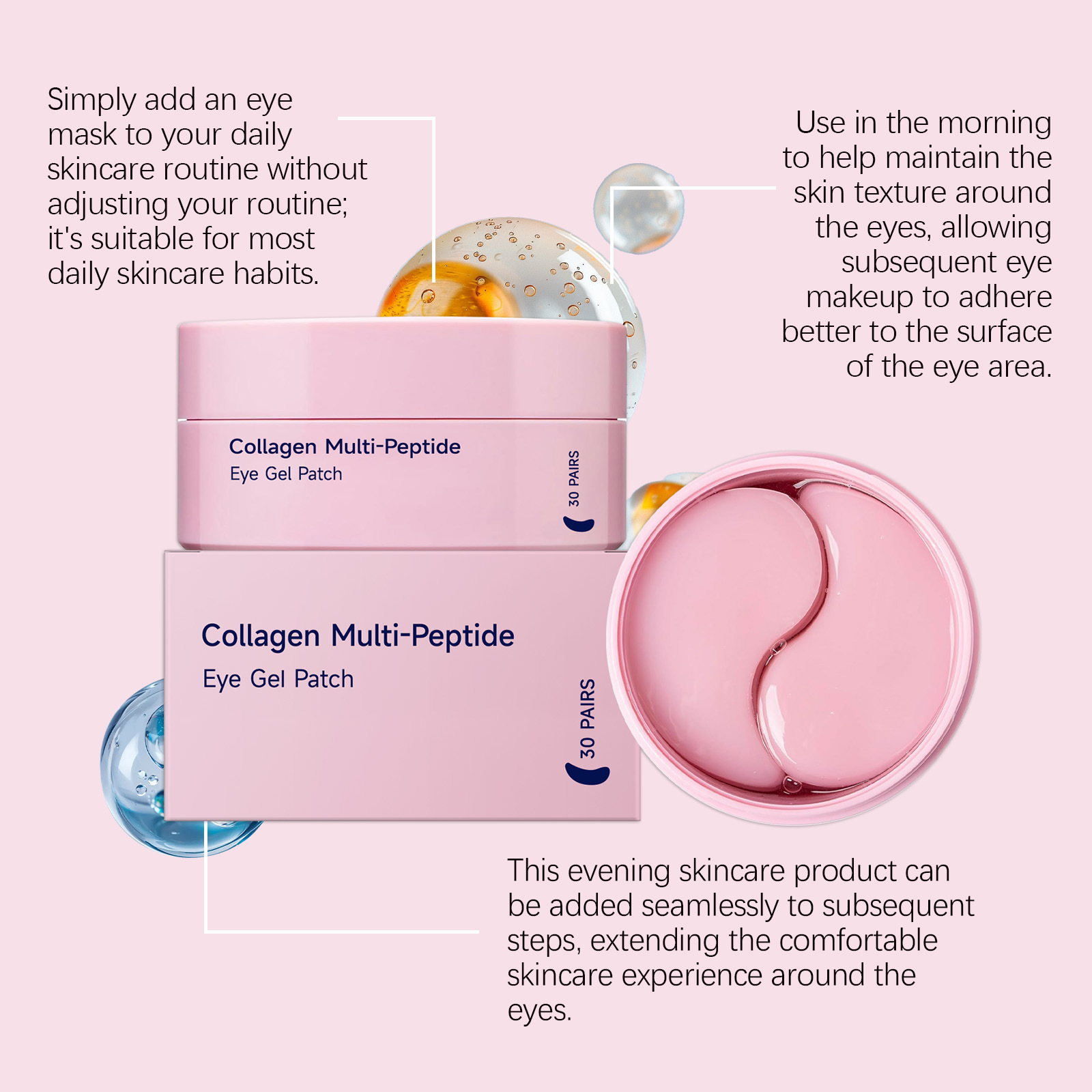 Collagen Multi-peptide Eye Gel - đánh giá và giá Collagen Sheet Mask