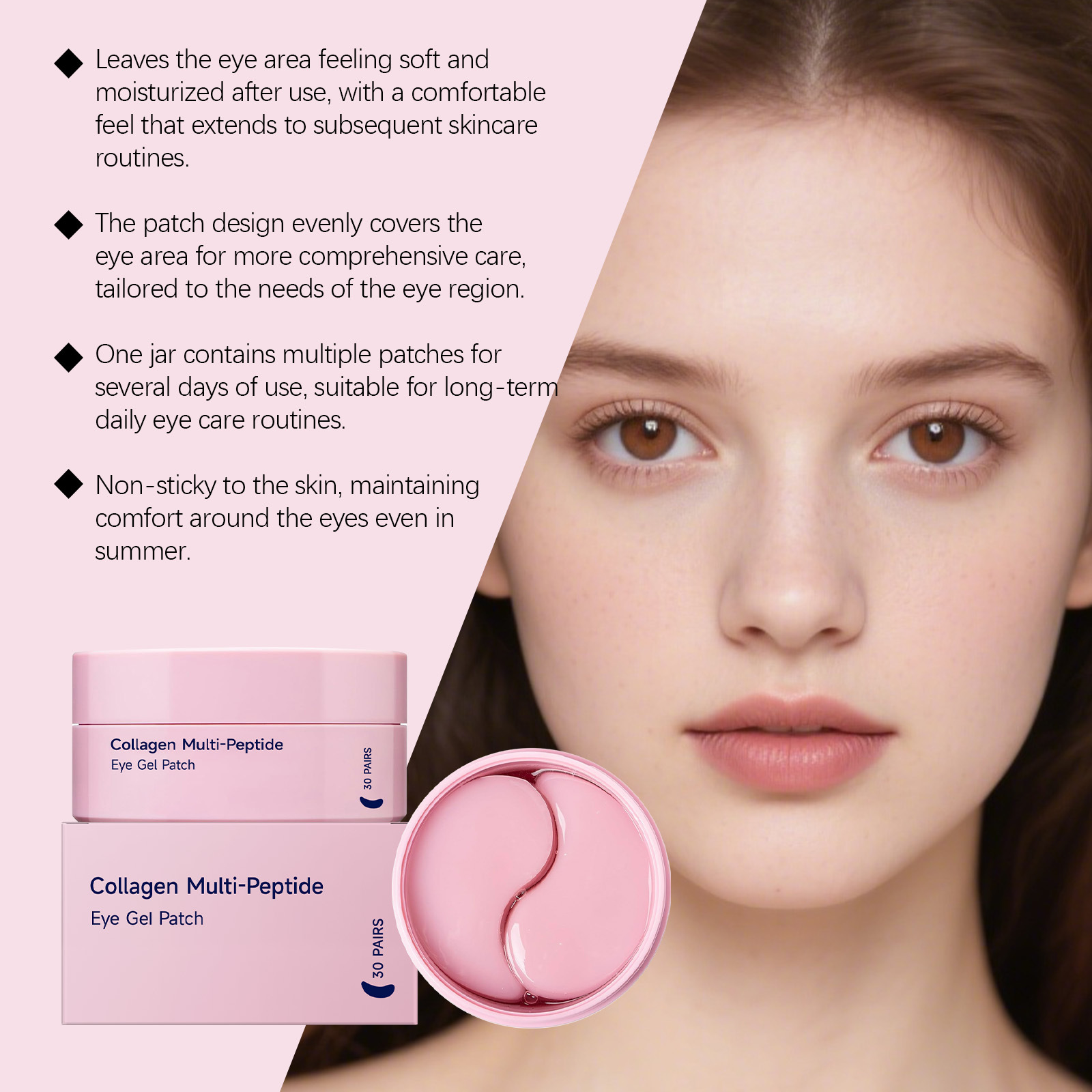 Collagen Multi-peptide Eye Gel - đánh giá và giá Collagen Sheet Mask