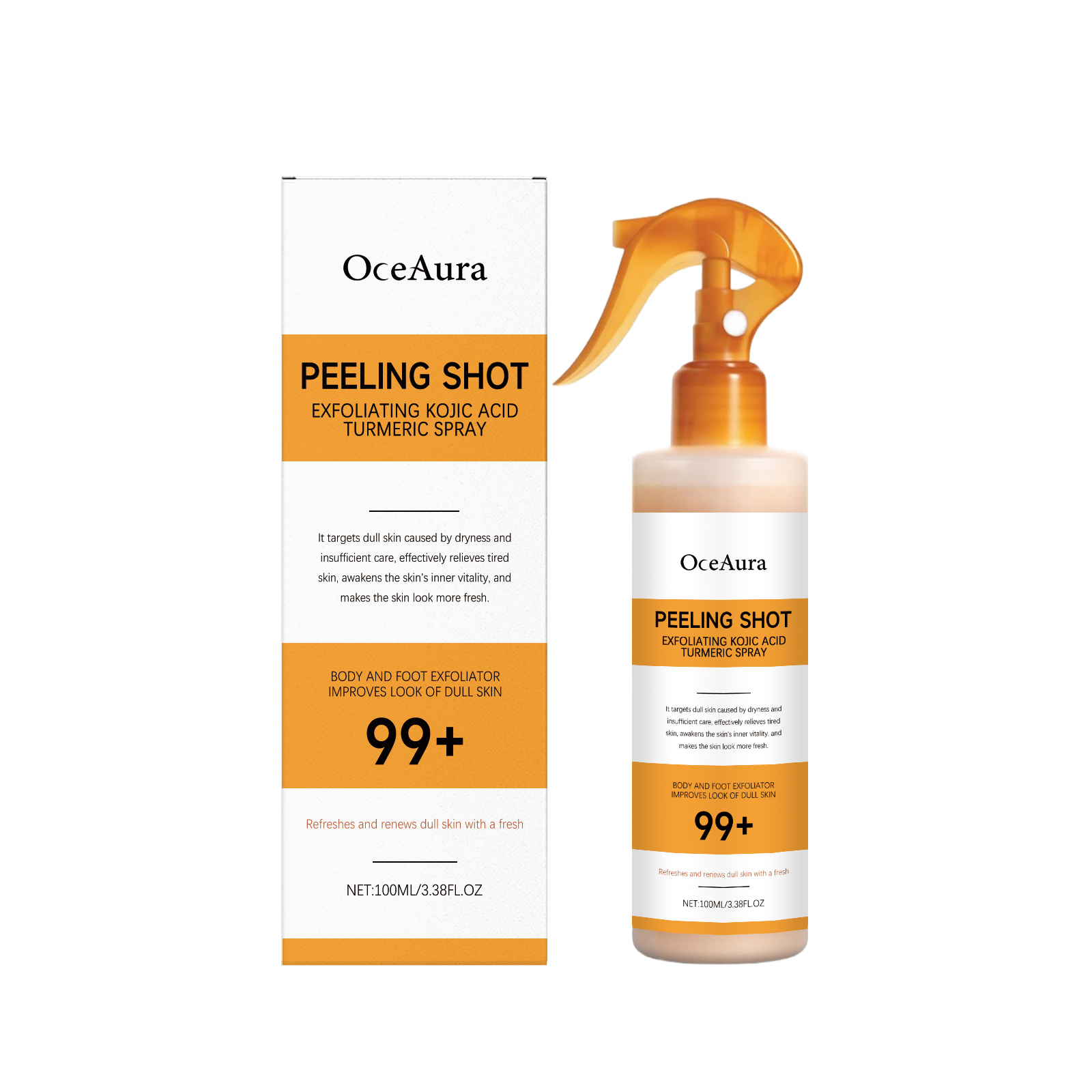 Kojic Acid Turmeric Spray Dead - đánh giá và giá Skincare Glow