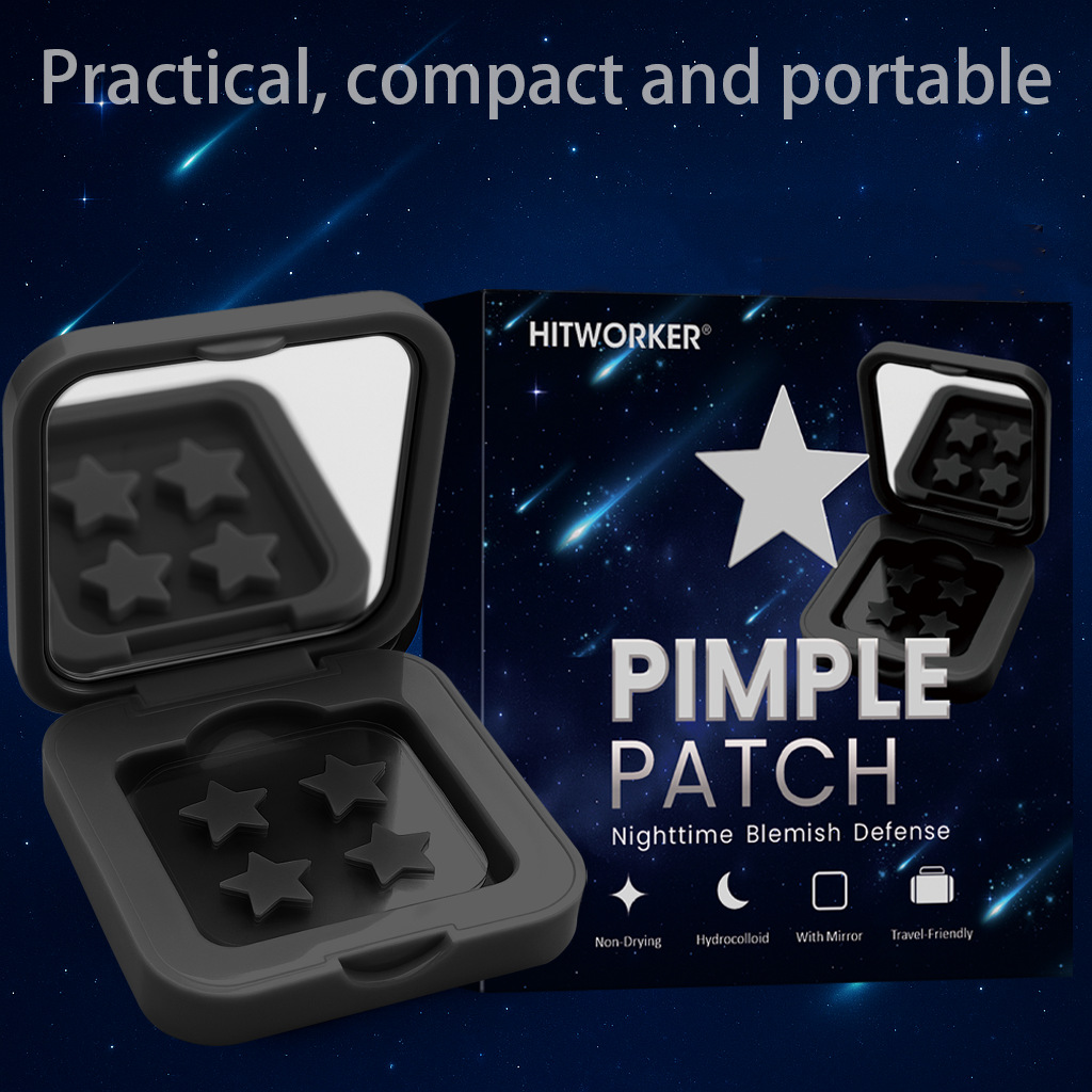 60-Piece Mirror-Boxed Star-Sha - đánh giá và giá Hydrocolloid Acne Patch