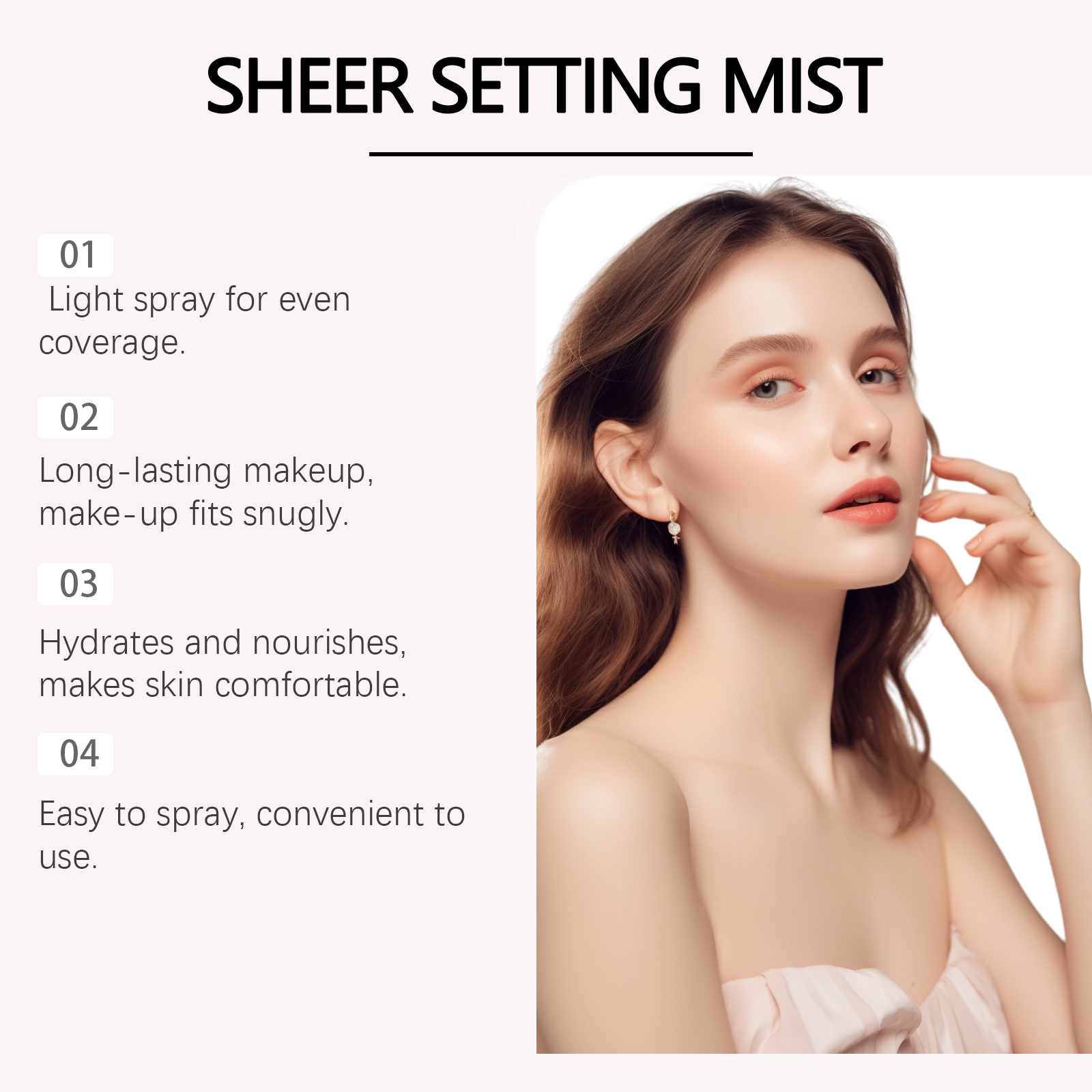 Spf 50+ Setting Spray Oil Cont - đánh giá và giá Polyglutamic Acid Moisturizer