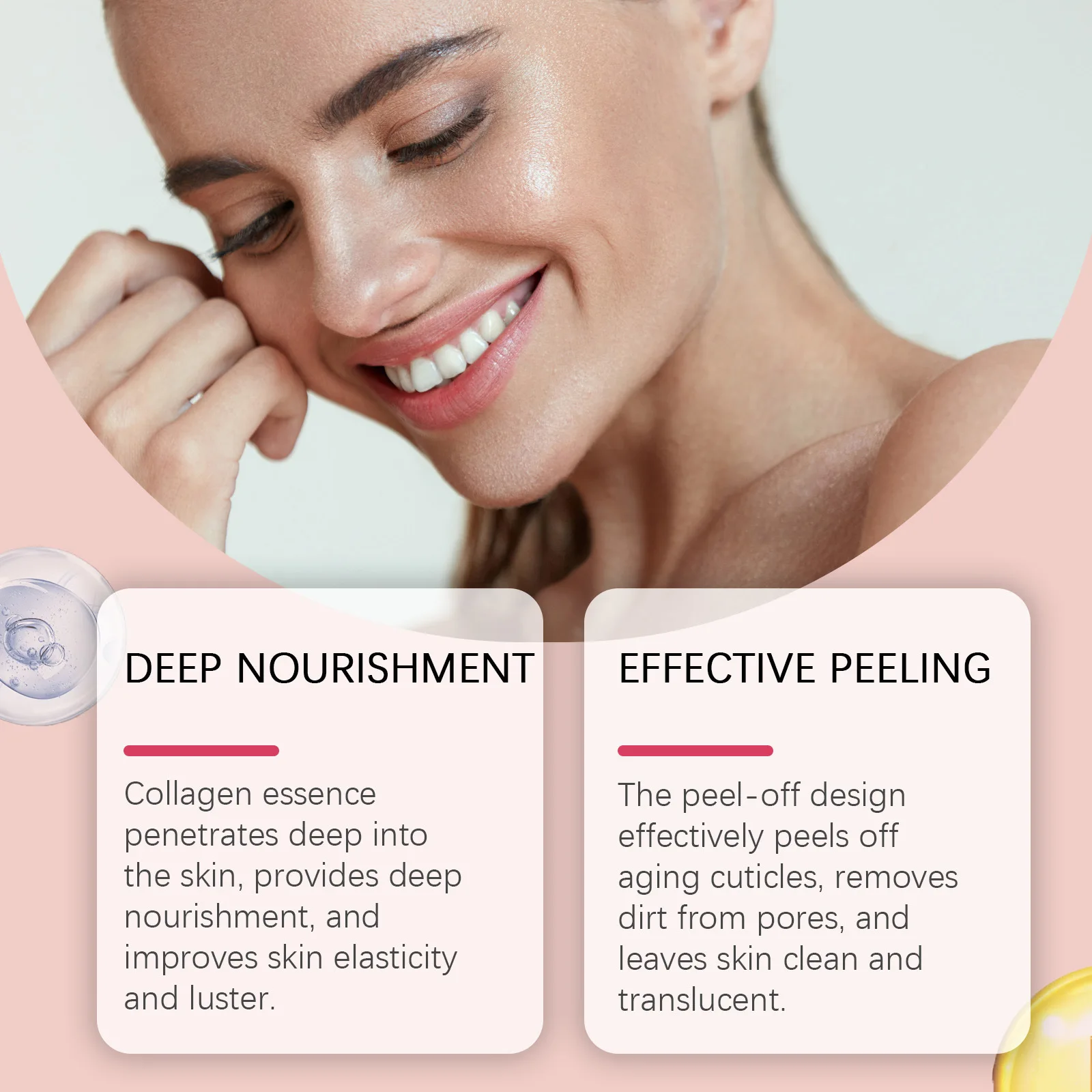 Collagen Overnight Wrapping Ma - đánh giá và giá Skincare Natur E