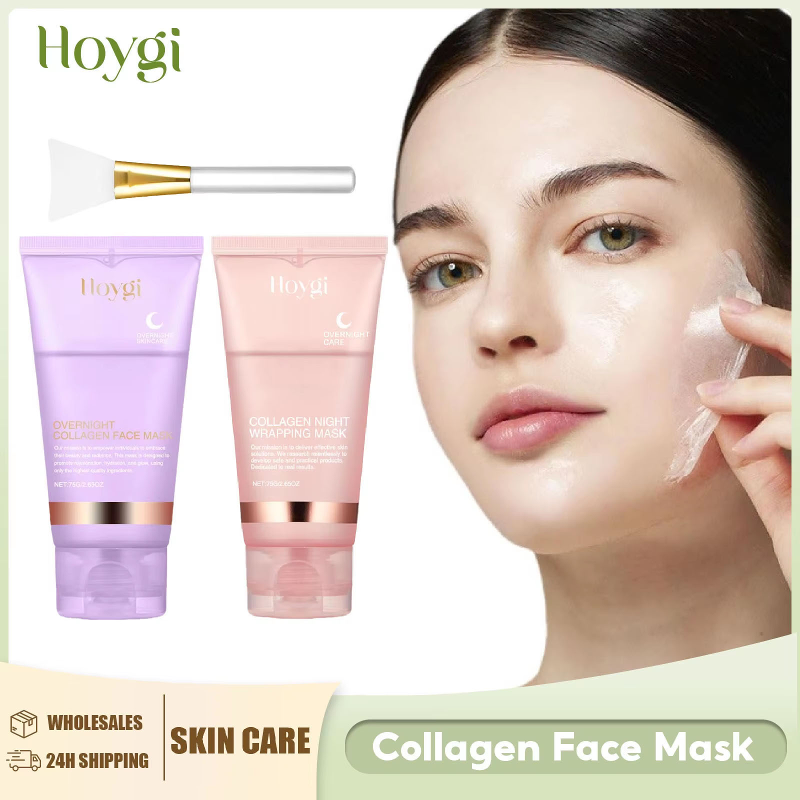 Collagen Overnight Wrapping Ma - đánh giá và giá Skincare Natur E