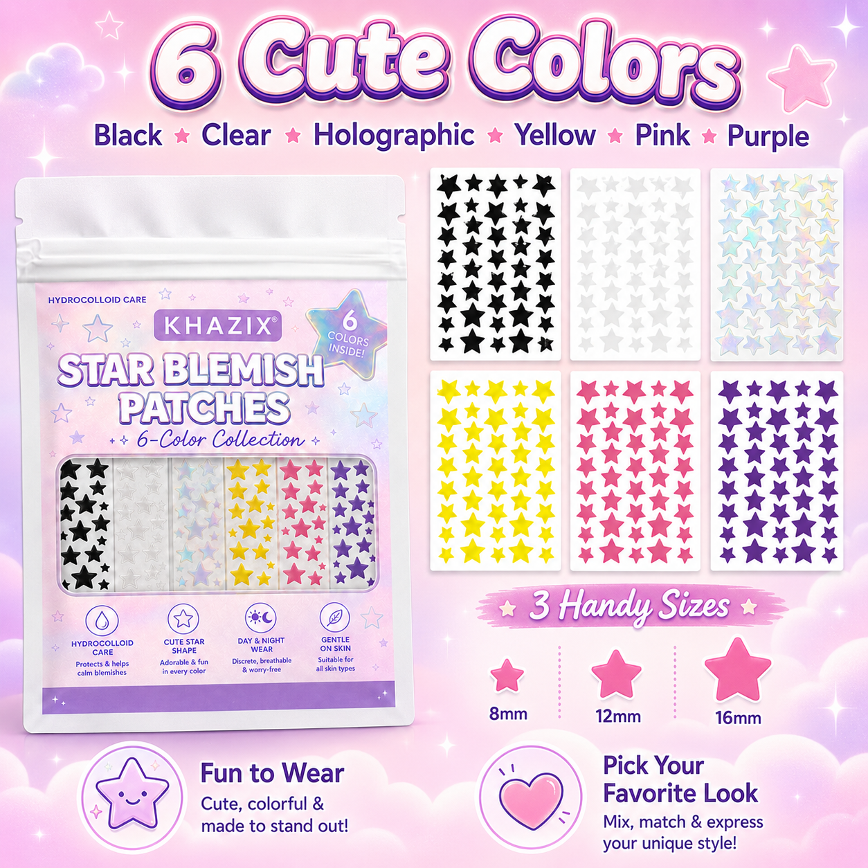 240PCS Star Pimple Patches For - đánh giá và giá Hydrocolloid Acne Patch