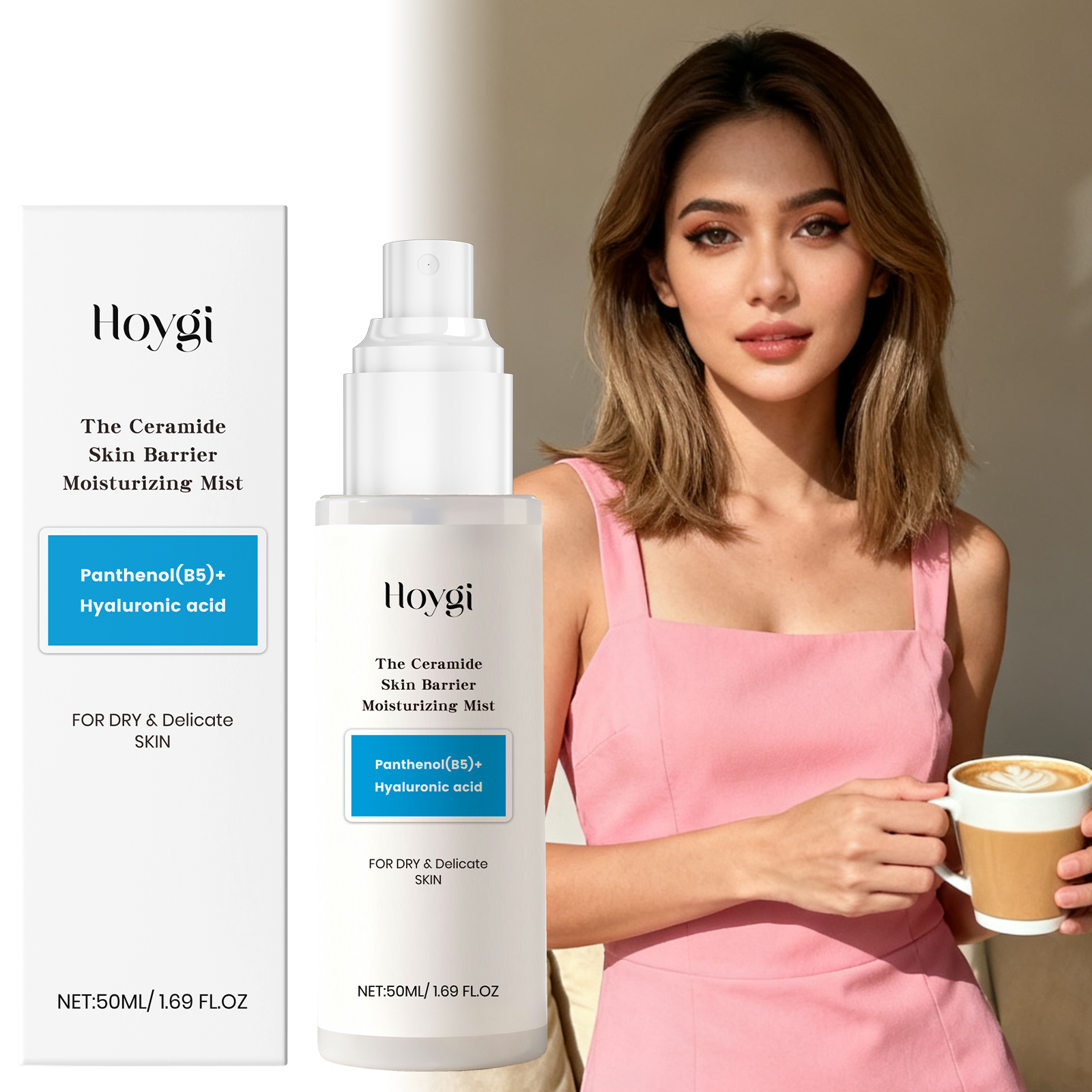 Hyaluronic Acid Facial Spray H - đánh giá và giá Ceramide Moisturizer