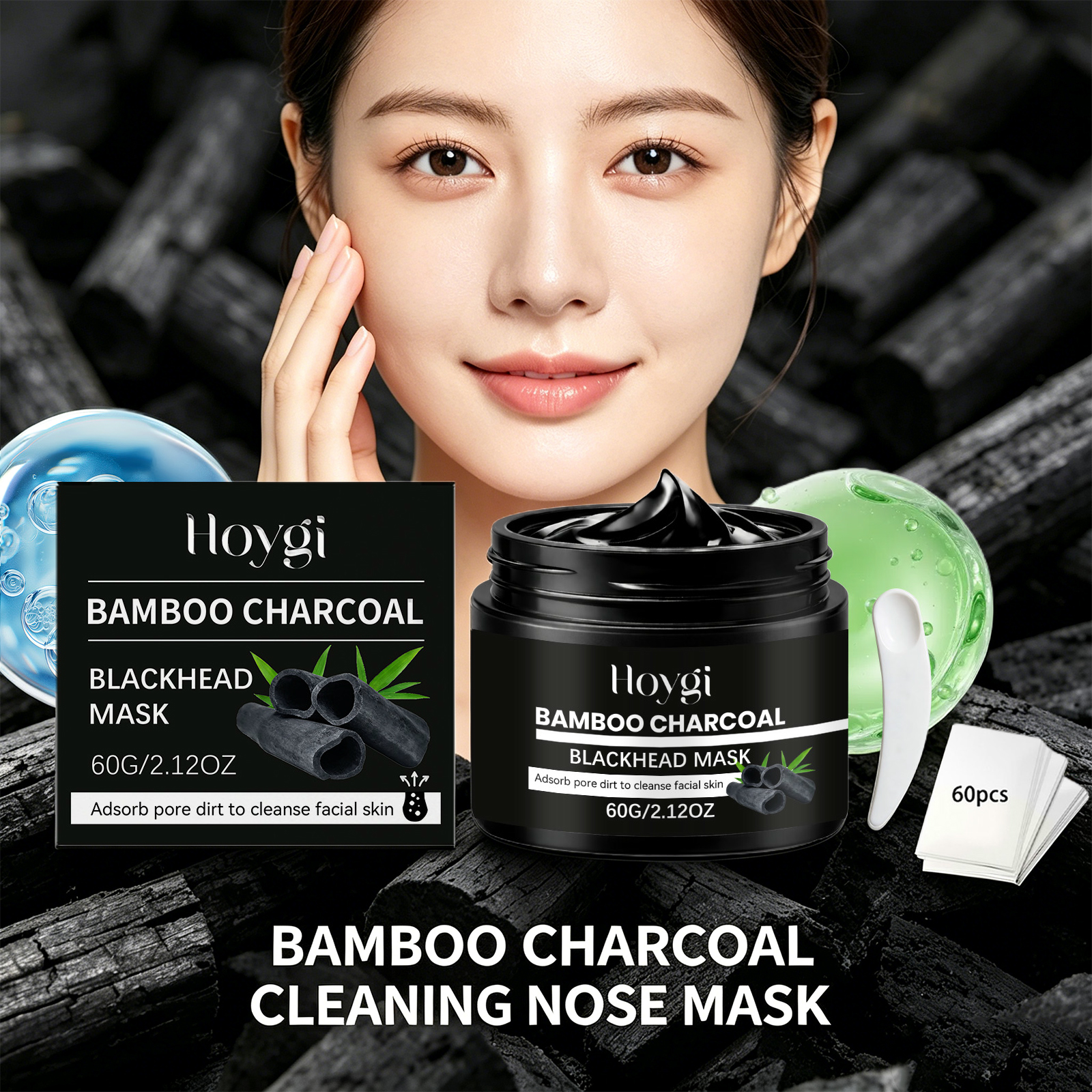 Bamboo Charcoal Blackhead Remo - đánh giá và giá Skincare Natur E