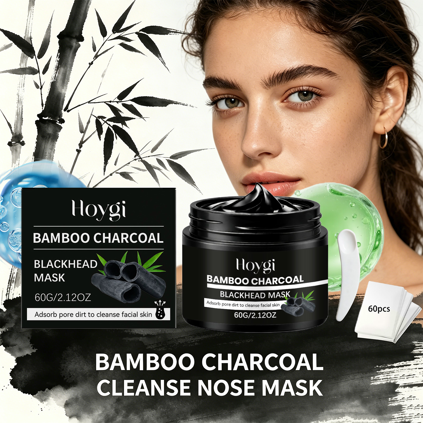Bamboo Charcoal Blackhead Remo - đánh giá và giá Skincare Natur E