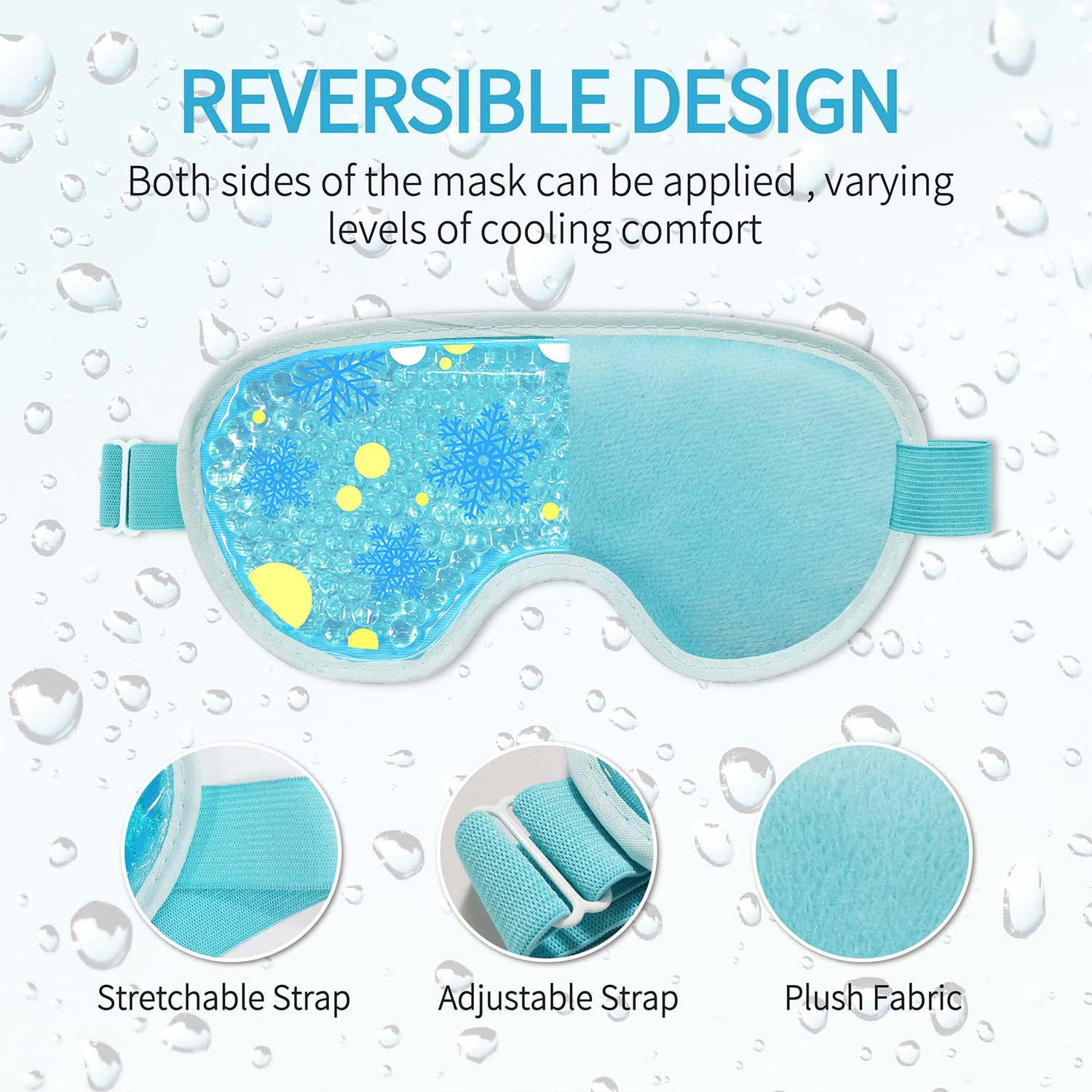 Cooling Eye Mask with Gel Bead - đánh giá và giá Skincare Viral Tiktok