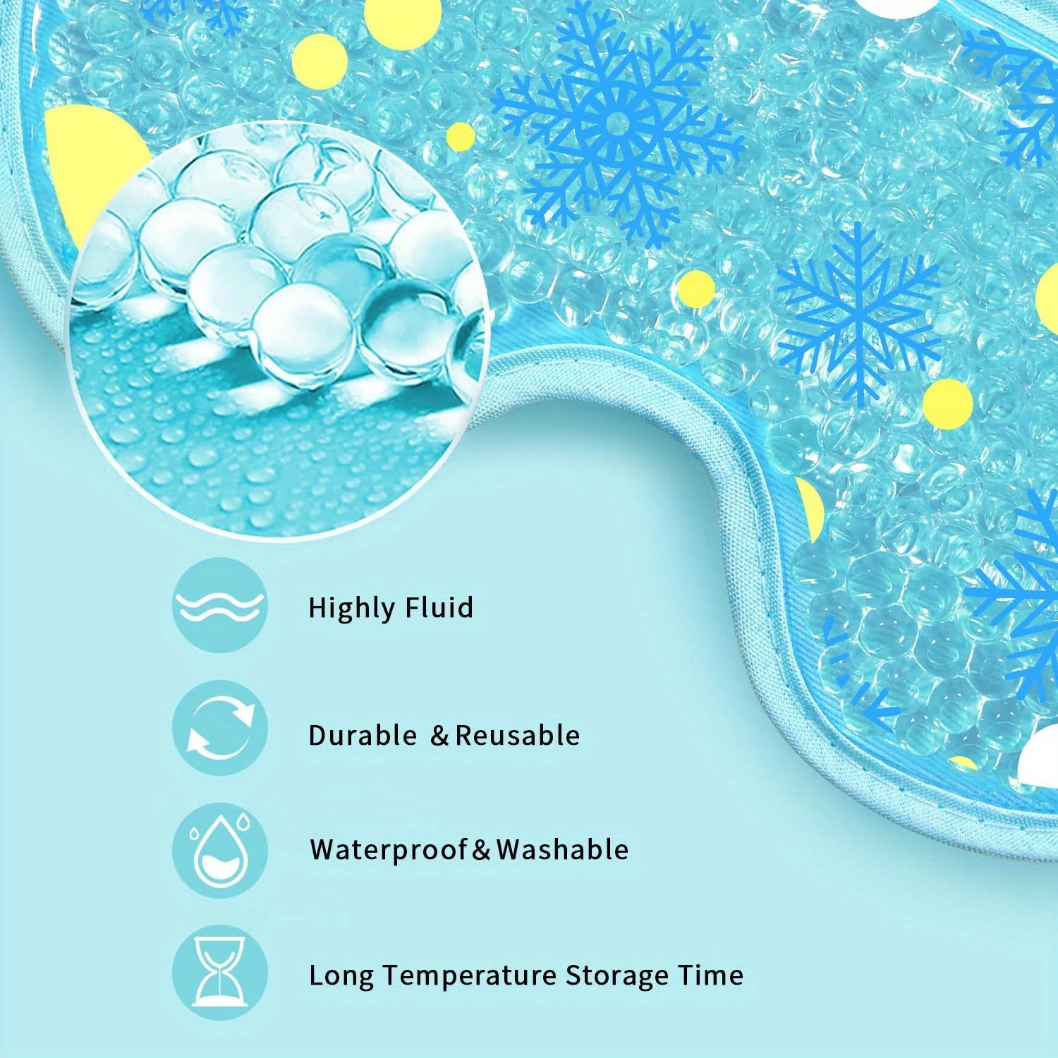 Cooling Eye Mask with Gel Bead - đánh giá và giá Skincare Viral Tiktok