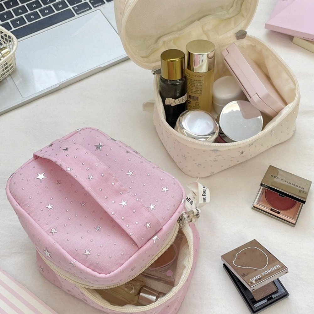 1pc  Pink Star Pattern Handhel - đánh giá và giá Skincare D'Alba