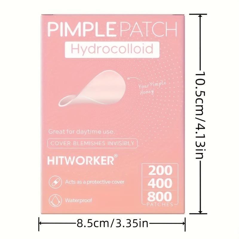 200/400/800 Pieces HITWORKER H - đánh giá và giá Hydrocolloid Acne Patch